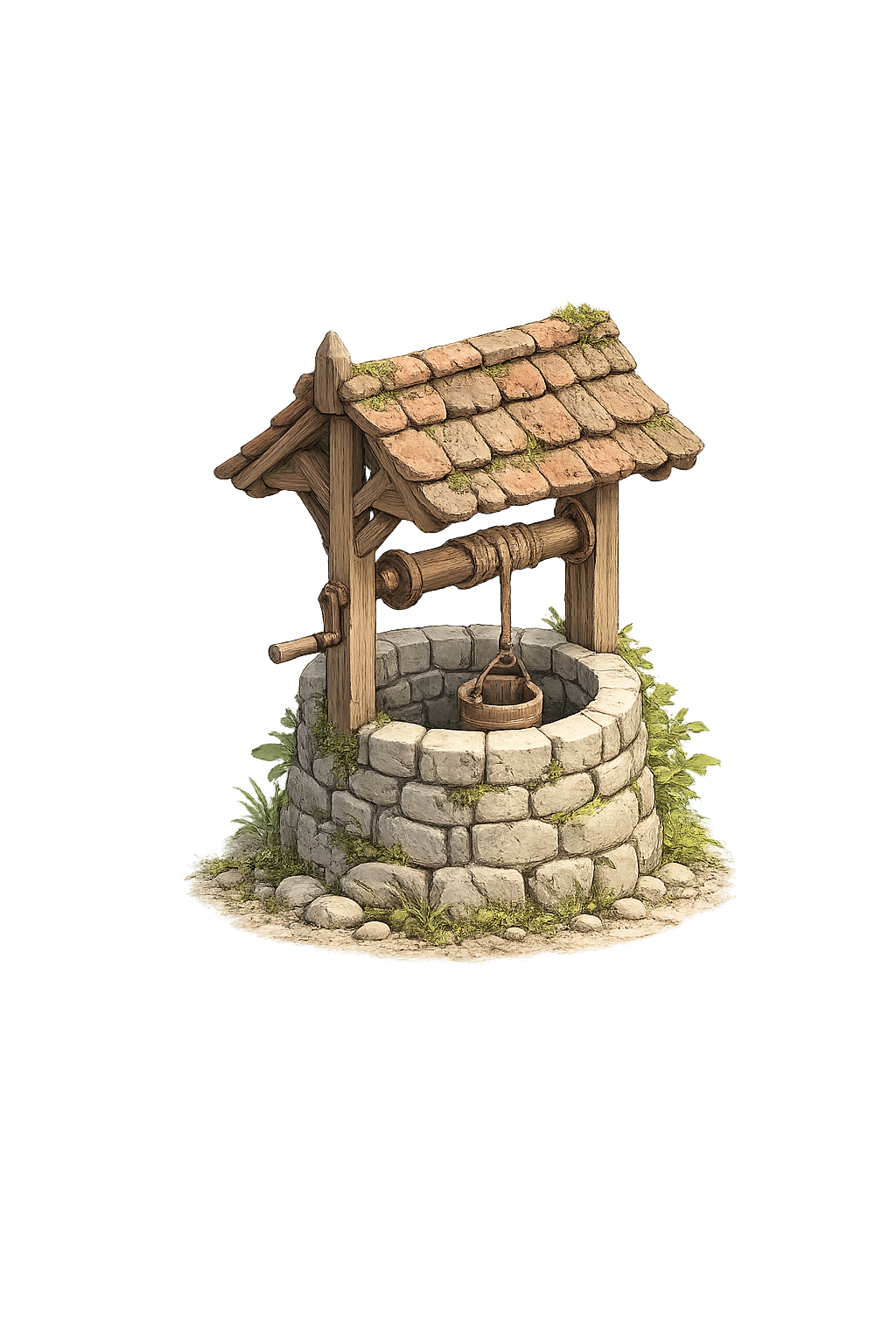 Water Well decoration from the WordNest garden shop