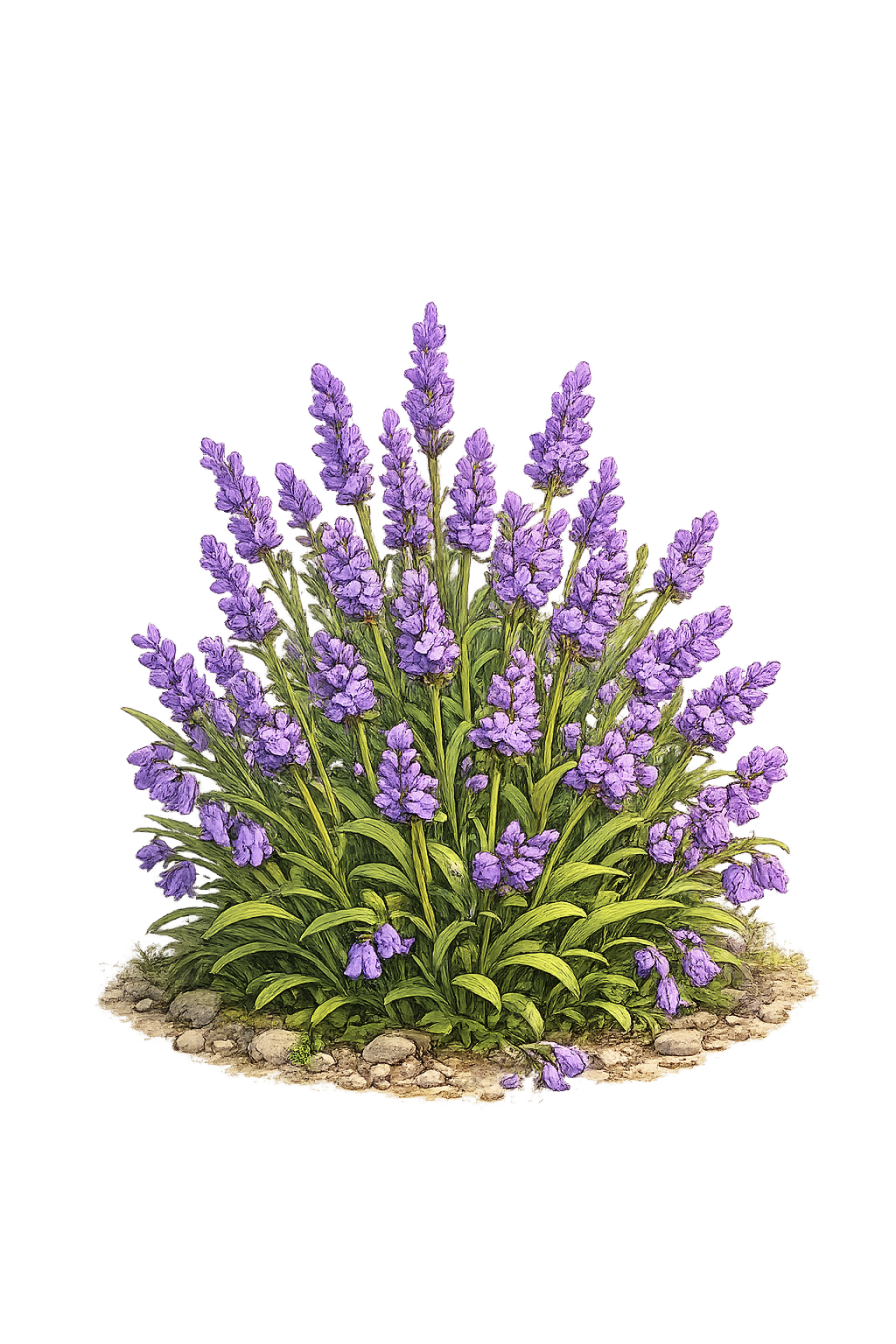 Blooming Lavender decoration from the WordNest garden shop
